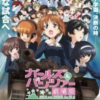 Постер Девушки и танки. Фильм