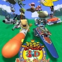 Постер Приключения Дигимонов в 3D